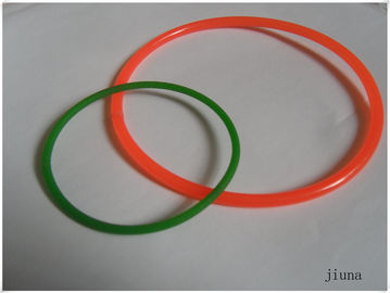 Green and orange color smooth and rough Industrial Transmission urethane round belt Polyurethane Cord connected