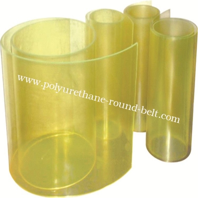 Blue 100% Polyether Polyurethane Pu Rubber Sheet 500mm ~1000mm Width