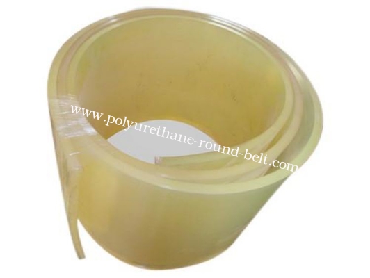 Blue 100% Polyether Polyurethane Pu Rubber Sheet 500mm ~1000mm Width