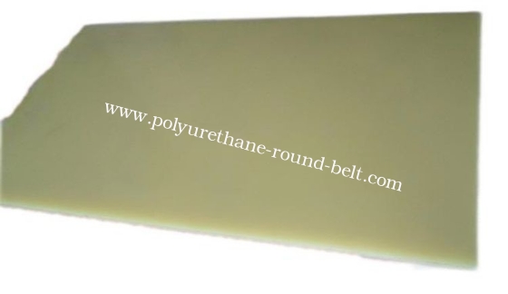 Blue 100% Polyether Polyurethane Pu Rubber Sheet 500mm ~1000mm Width