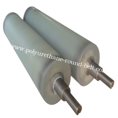 Polyurethane Coated Rollers For Machinery Cementing Machine Rubber Roller any colour