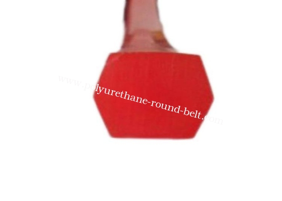 any colour PU Polyurethane ridge-top V Belt 30m/Roll PU Transmission Belt for industry machine