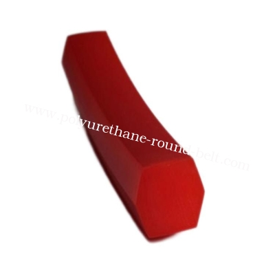 any colour PU Polyurethane ridge-top V Belt 30m/Roll PU Transmission Belt for industry machine