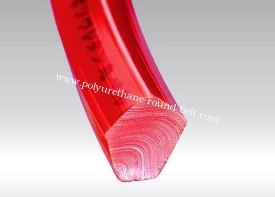 any colour PU Polyurethane ridge-top V Belt 30m/Roll PU Transmission Belt for industry machine