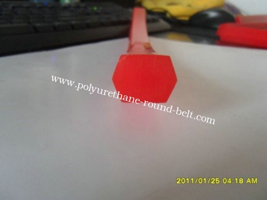 any colour PU Polyurethane ridge-top V Belt 30m/Roll PU Transmission Belt for industry machine
