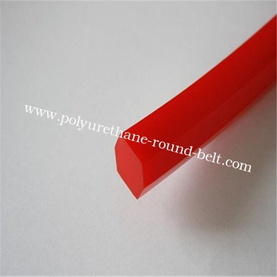 any colour PU Polyurethane ridge-top V Belt 30m/Roll PU Transmission Belt for industry machine