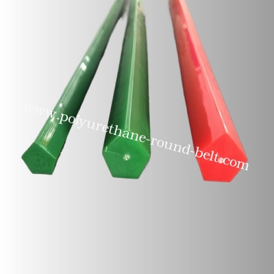 any colour PU Polyurethane ridge-top V Belt 30m/Roll PU Transmission Belt for industry machine