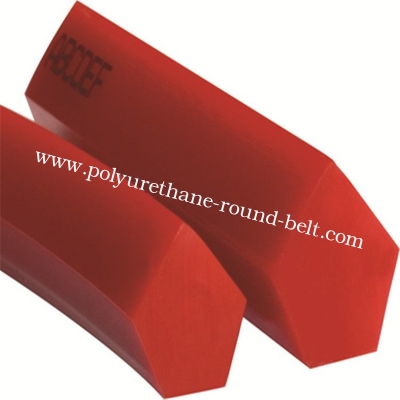any colour PU Polyurethane ridge-top V Belt 30m/Roll PU Transmission Belt for industry machine