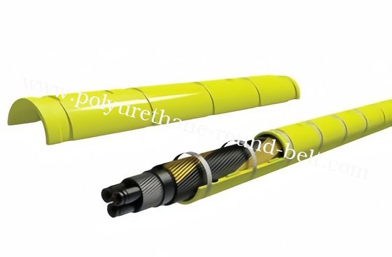Polyurethane Submarine Cable Protection Duct Resistant To Water Oil And Corrosion