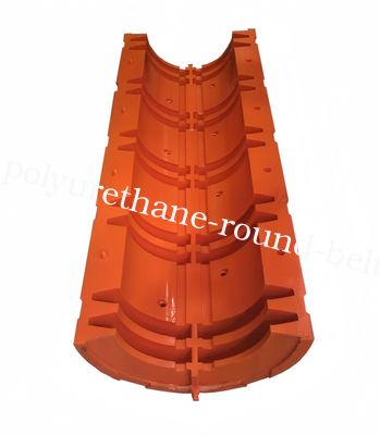 Underwater Pu Subsea Cable Protection Red Color Hydrolysis Resistant