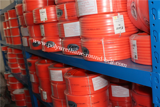 Good Weatherability And High Impact Resistance Green Polyurethane Round Belt  For Industrial