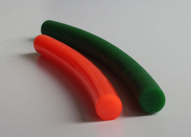 4mm Diameter Industrial Transmission Wear-Resisting PU green Poly Cord, Polyurethane Round Belt