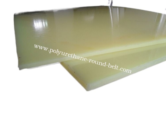 Blue 100% Polyether Polyurethane Pu Rubber Sheet 500mm ~1000mm Width