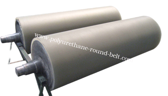 Polyurethane Coated Rollers For Machinery Cementing Machine Rubber Roller any colour