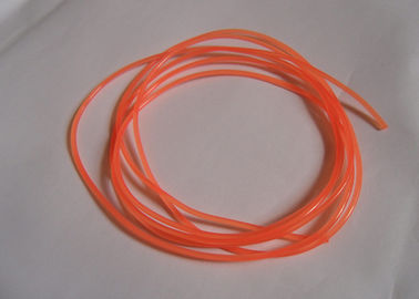 Green and orange color smooth and rough Industrial Transmission urethane round belt Polyurethane Cord connected