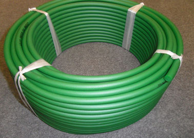 Industrial 9mm Polyurethane Round Belt Orange or Green for food grade Processing